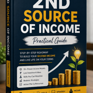 "Cover of the 2nd Source of Income eBook by Puja Singh"